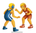 People Wrestling Emoji Huawei