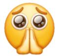 Pleading Face Emoji Huawei