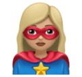 Woman Superhero Emoji Huawei