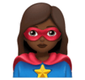 Woman Superhero Emoji Huawei