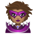 Woman Supervillain Emoji Huawei