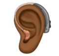 Ear With Hearing Aid Emoji Huawei