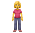 Woman Standing Emoji Huawei