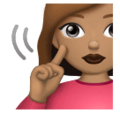 Deaf Woman Emoji Huawei