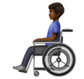 Person In Manual Wheelchair Emoji Huawei