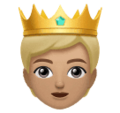 Person With Crown Emoji Huawei