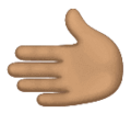 Leftwards Hand Emoji Huawei