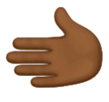 Leftwards Hand Emoji Huawei