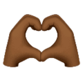 Heart Hands Emoji Huawei
