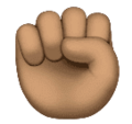 Raised Fist Emoji Huawei
