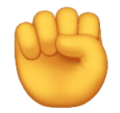 Raised Fist Emoji Huawei