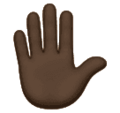 Raised Hand Emoji Huawei