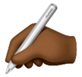 Writing Hand Emoji Huawei