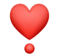 Heart Exclamation Emoji Huawei