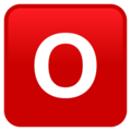 O Button Blood Type Emoji Joypixels