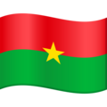 Flag Burkina Faso Emoji Joypixels