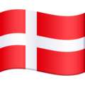 Flag Denmark Emoji Joypixels