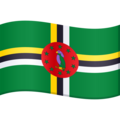 Flag Dominica Emoji Joypixels