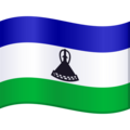 Flag Lesotho Emoji Joypixels