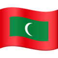 Flag Maldives Emoji Joypixels