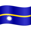 Flag Nauru Emoji Joypixels
