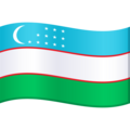 Flag Uzbekistan Emoji Joypixels
