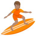 Person Surfing Emoji Joypixels