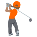 Person Golfing Emoji Joypixels