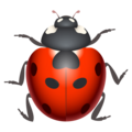 Lady Beetle Emoji Joypixels