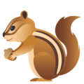 Chipmunk Emoji Joypixels