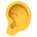 Ear Emoji Joypixels