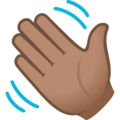 Waving Hand Emoji Joypixels