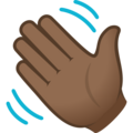Waving Hand Emoji Joypixels