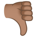 Thumbs Down Emoji Joypixels