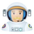 Man Astronaut Emoji Joypixels