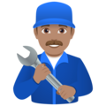 Man Mechanic Emoji Joypixels