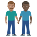 Men Holding Hands Emoji Joypixels