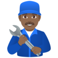 Man Mechanic Emoji Joypixels
