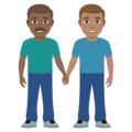 Men Holding Hands Emoji Joypixels