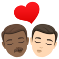 Kiss Man Man Emoji Joypixels