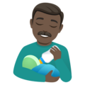 Man Feeding Baby Emoji Joypixels