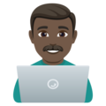 Man Technologist Emoji Joypixels