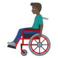 Man In Manual Wheelchair Emoji Joypixels