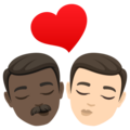 Kiss Man Man Emoji Joypixels