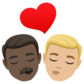 Kiss Man Man Emoji Joypixels