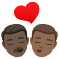 Kiss Man Man Emoji Joypixels