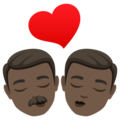 Kiss Man Man Emoji Joypixels