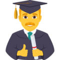 Man Student Emoji Joypixels