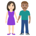 Woman And Man Holding Hands Emoji Joypixels