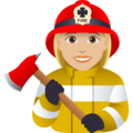 Woman Firefighter Emoji Joypixels